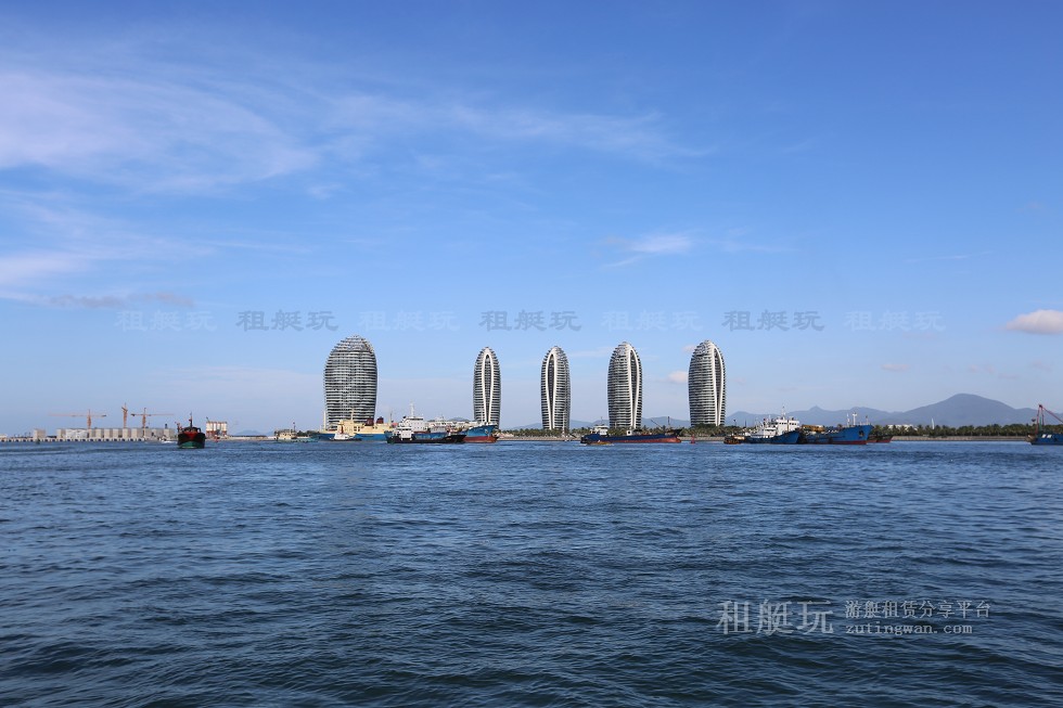 三亞旅游游艇租賃，三亞港至東島航線