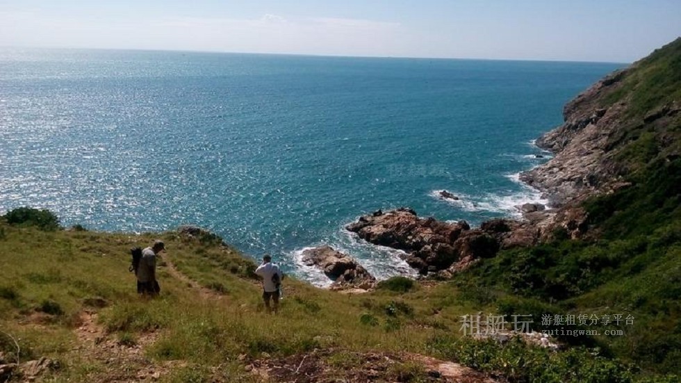 三亞旅游游艇 帆船租賃三亞港——小東海、大東海航線